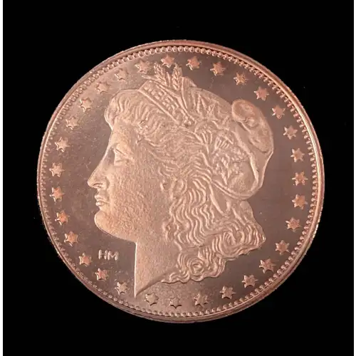 1 oz Copper Morgan Dollar HLM