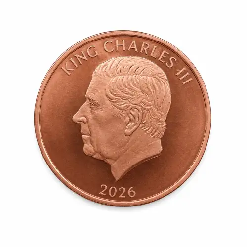 1 oz Copper Round King Charles III (3)