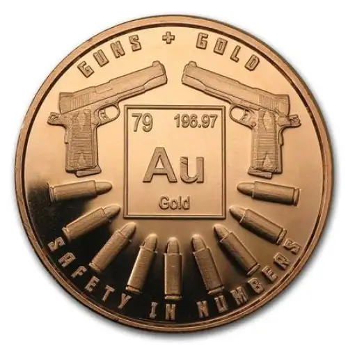 1 oz Copper SIN Guns + Gold