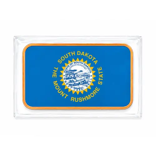 1 Oz Copper South Dakota State Flag (2)