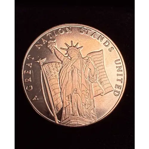 1 oz Copper Standing Liberty HLM