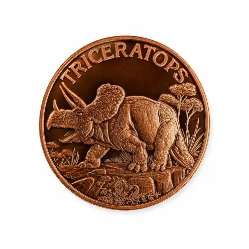 1 oz Copper Triceratops (2)