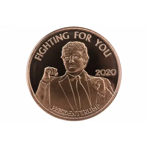 1 Oz Copper Trump Fighting for you
