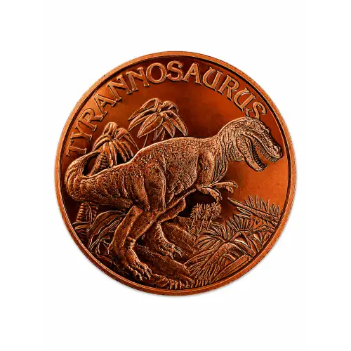 1 oz Copper Tyrannosaurus Rex (2)