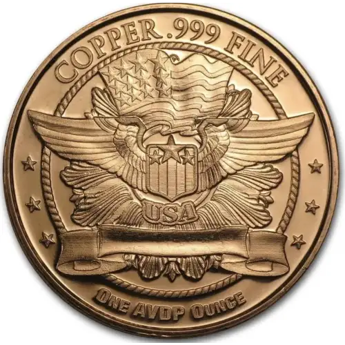 1 Oz Copper U.S. Quarter (2)