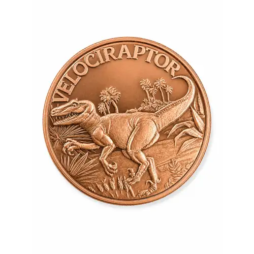 1 oz Copper Velociraptor (2)