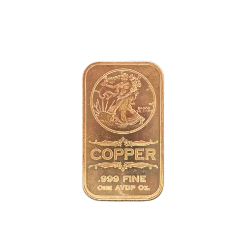 1 oz Copper Walking Liberty /wings