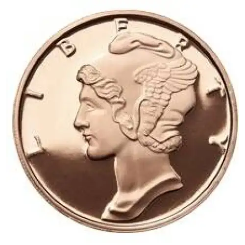 1 oz Mercury Dime Copper / Winged Liberty