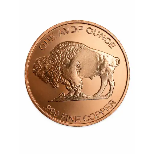 1 oz Reverse Proof  Buffalo Copper Round (2)
