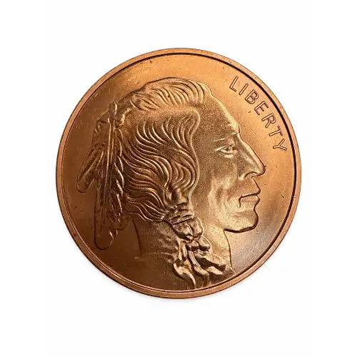 1 oz Reverse Proof Copper Round