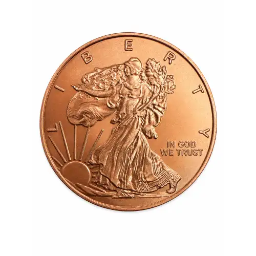 1 oz Reverse Proof Walking Liberty Copper Round (2)