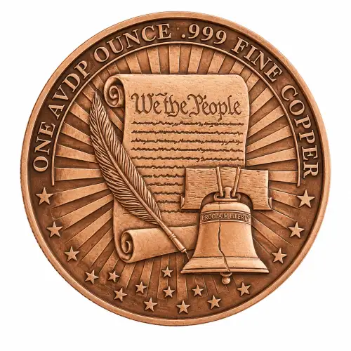 1 oz Round Copper 250th Anniversary (2)