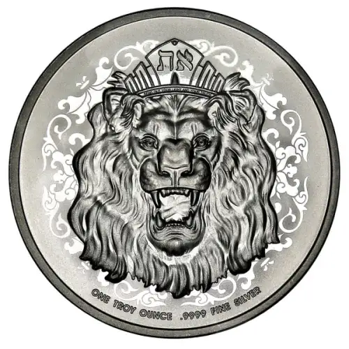 1 oz Silver Niue Roaring Lion Head 2023 (2)