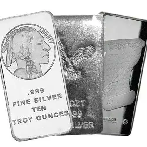 10 oz silver bar (2)