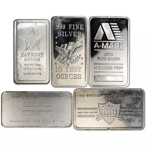10 oz silver bar