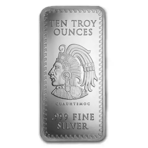 10 oz Silver GSM Aztec Calendar Bar (2)
