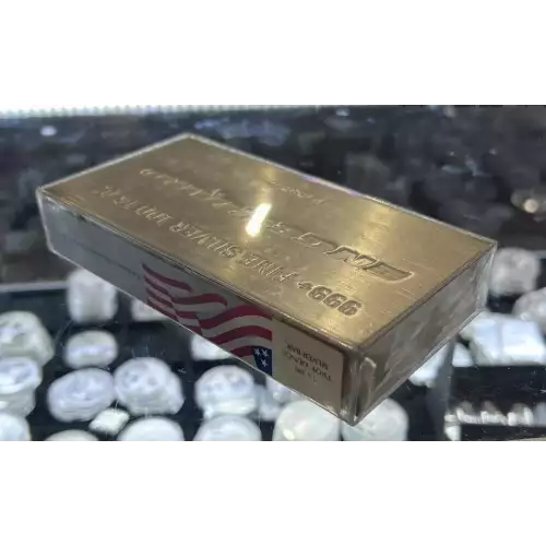 100 oz Silver Engelhard Bar (3)