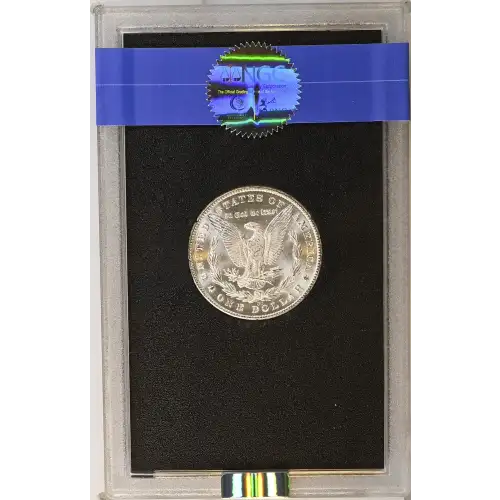1881(CC) - 0.77oz Morgan Silver Dollar - GSA Hoard NGC MS63 (D-8)