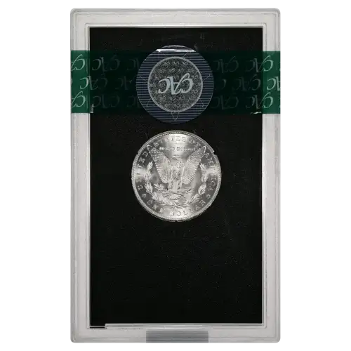 1882(CC) - 0.77oz Morgan Silver Dollar - GSA Treasure CAC MS61 (D-8) (2)