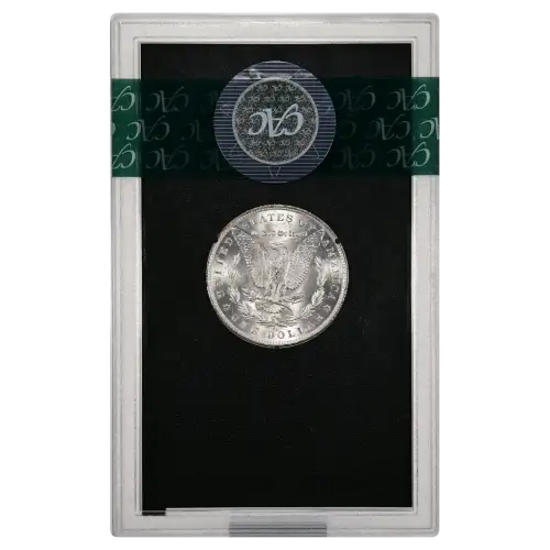 1882(CC) - 0.77oz Morgan Silver Dollar - GSA Treasure CAC MS62 (D-8)