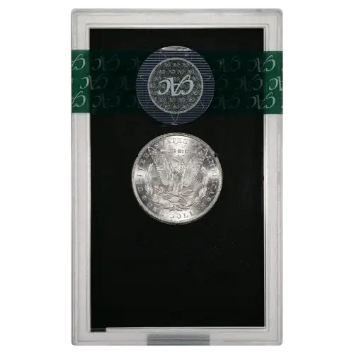 1882(CC) - 0.77oz Morgan Silver Dollar - GSA Treasure CAC MS62 (D-8)
