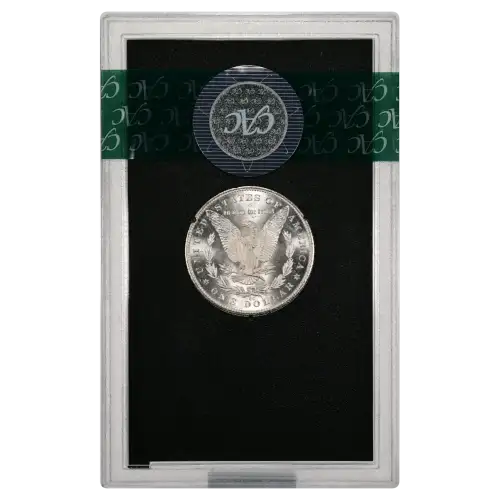 1882(CC) - 0.77oz Morgan Silver Dollar - GSA Treasure CAC MS63+ (D-8)