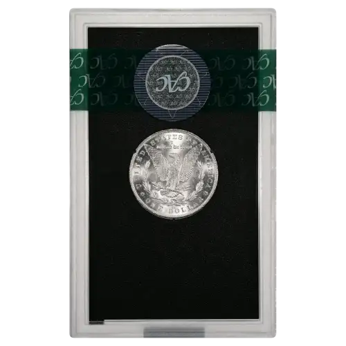 1882(CC) - 0.77oz Morgan Silver Dollar - GSA Treasure CAC MS63 (D-8)