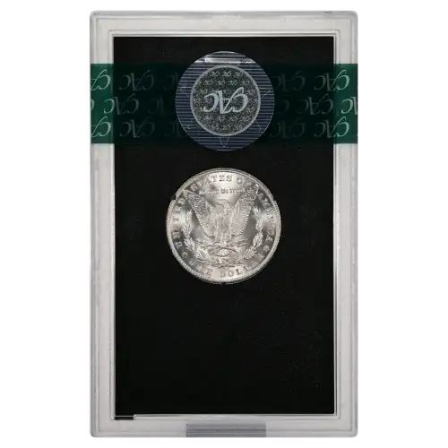 1882(CC) - 0.77oz Morgan Silver Dollar - GSA Treasure CAC MS64 (D-8)