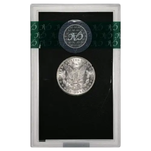 1882(CC) - 0.77oz Morgan Silver Dollar - GSA Treasure CAC MS64 (D-8)