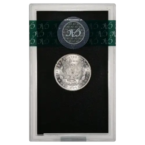1882(CC) - 0.77oz Morgan Silver Dollar - GSA Treasure CAC MS64 (D-8) (2)