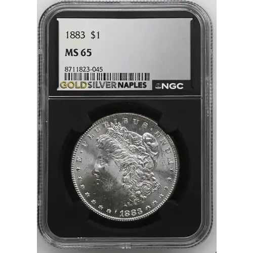 1883 $1 Morgan Dollar MS65 (S18A - B1)