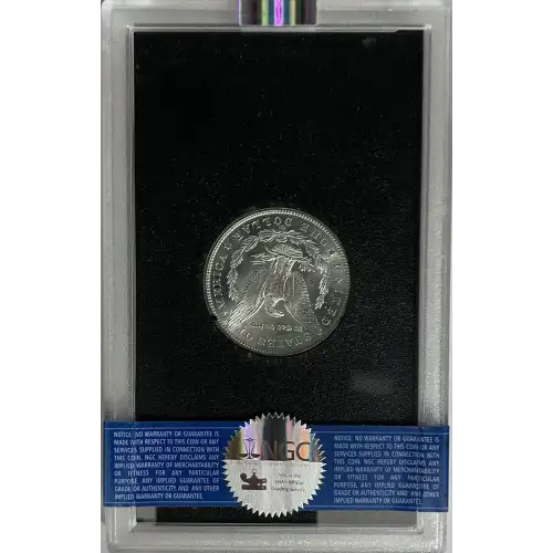 1883(CC) - 0.77oz Morgan Silver Dollar - GSA Hoard MS63 (D-8)