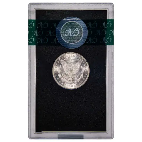 1883(CC) - 0.77oz Morgan Silver Dollar - GSA Treasure CAC MS61 (D-8)