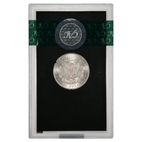 1883(CC) - 0.77oz Morgan Silver Dollar - GSA Treasure CAC MS62 (D-8)