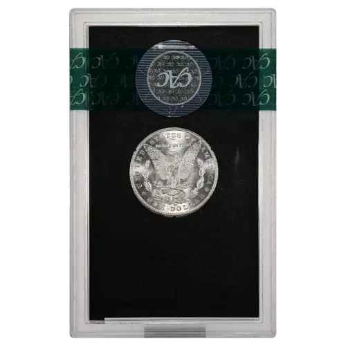 1883(CC) - 0.77oz Morgan Silver Dollar - GSA Treasure CAC MS62 (D-8)