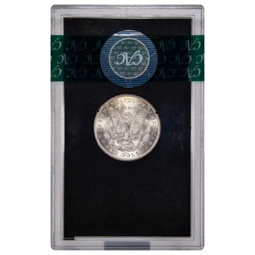 1883(CC) - 0.77oz Morgan Silver Dollar - GSA Treasure CAC MS62 (D-8) (2)