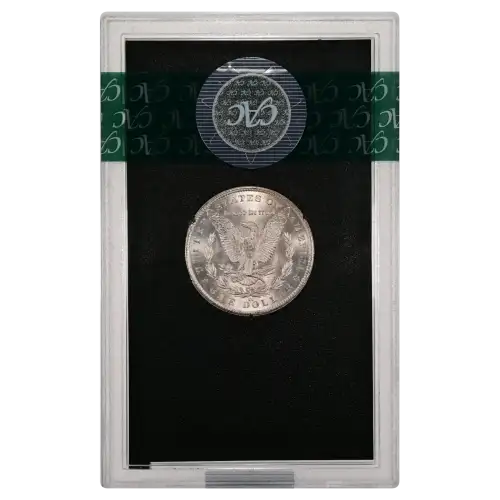 1883(CC) - 0.77oz Morgan Silver Dollar - GSA Treasure CAC MS62+ (D-8) (2)