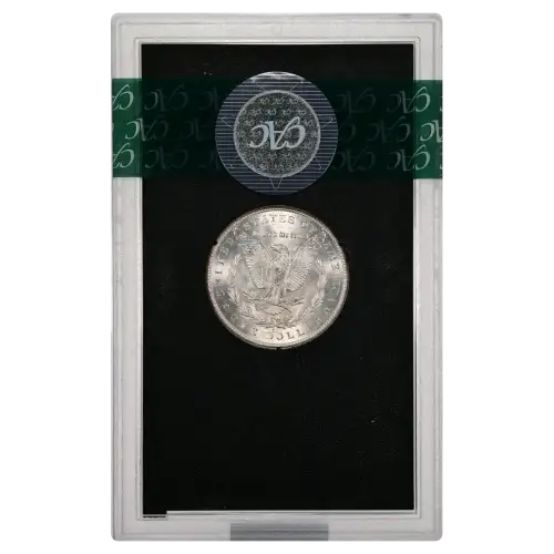 1883(CC) - 0.77oz Morgan Silver Dollar - GSA Treasure CAC MS63 (D-8) (2)