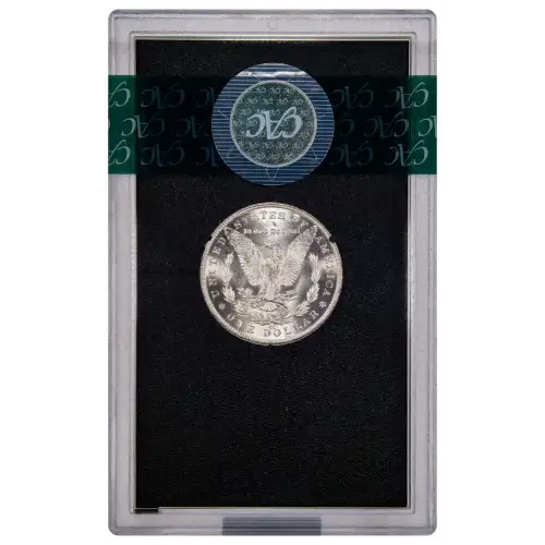 1883(CC) - 0.77oz Morgan Silver Dollar - GSA Treasure CAC MS63 (D-8)