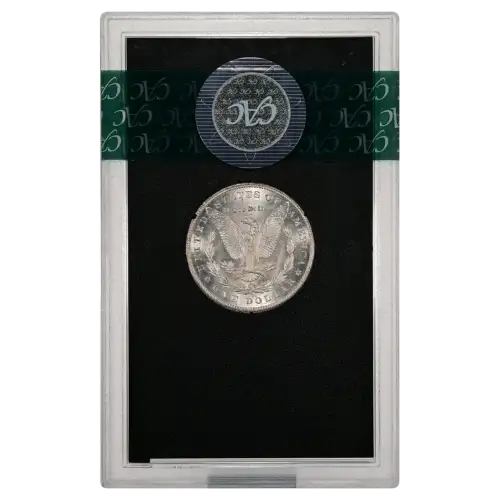 1883(CC) - 0.77oz Morgan Silver Dollar - GSA Treasure CAC MS63 (D-8)
