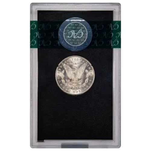 1883(CC) - 0.77oz Morgan Silver Dollar - GSA Treasure CAC MS64 (D-8)