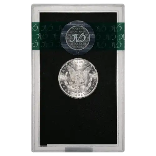 1883(CC) - 0.77oz Morgan Silver Dollar - GSA Treasure CAC MS64 (D-8)