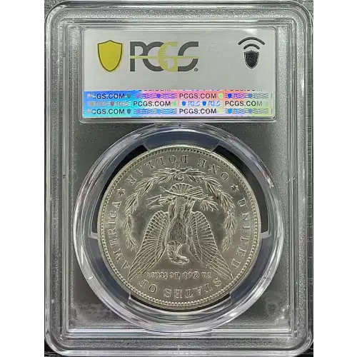 1885(CC) 0.77oz Morgan Silver Dollar PCGS MS60 (D-13) (2)