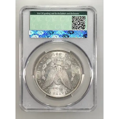 1896 Morgan Silver Dollar CAC MS-62