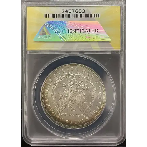 1898 Morgan Silver Dollar ANACS MS-64 ASW 0.77oz