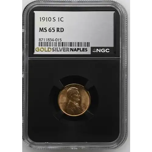 1910 Penny S 1C MS65 RD (S18A - B1)