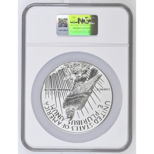 1921-2025 Overzize Peace Proof Silver Ultra High Relief Grand Heritage Edition PF70 (B4) (2)