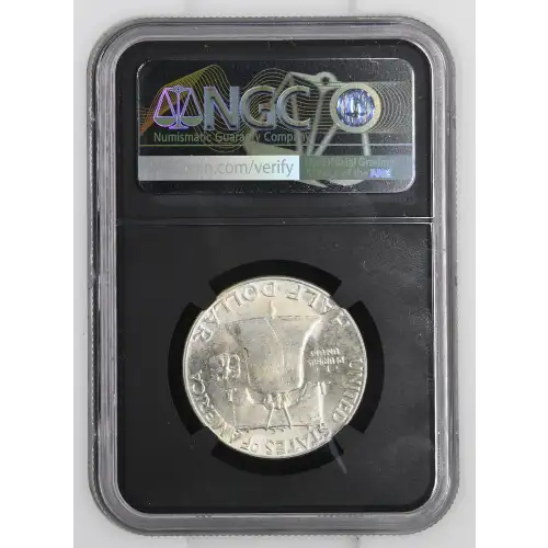 1948 - 0.3617oz Silver Franklin Half Dollar - NGC MS63 (S13B-B14) (2)