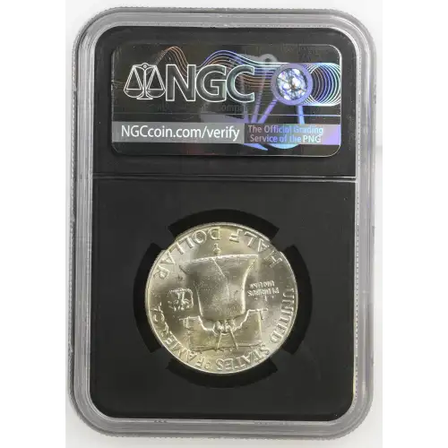 1948 - 0.3617oz Silver Franklin Half Dollar - NGC MS64 FBL (S13B-B1) (4)