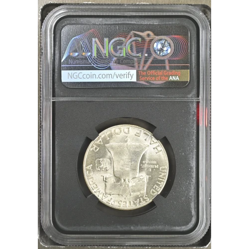 1949(S) - 0.3617oz Silver Franklin Half Dollar - NGC MS63 (S13B-B6)